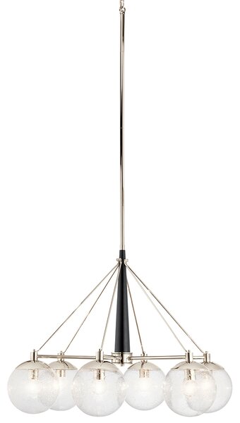 Quintiesse glamour modern csillár marilyn polírozott nikkel elsqn-marilyn6