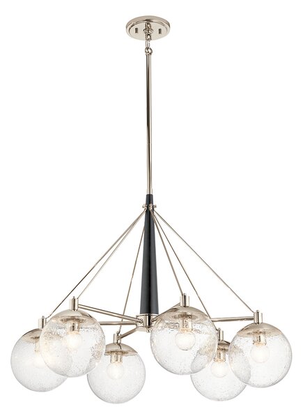 Quintiesse glamour modern csillár marilyn polírozott nikkel elsqn-marilyn6