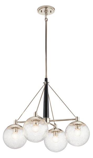 Quintiesse glamour modern csillár marilyn polírozott nikkel elsqn-marilyn4
