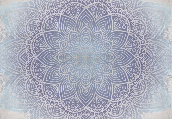 Fotótapéta - Mandala betonban (147x102 cm)