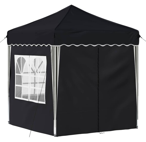 Parti sátor 195 x 195 x 245 cm Antracitszürke Oxford Szövet