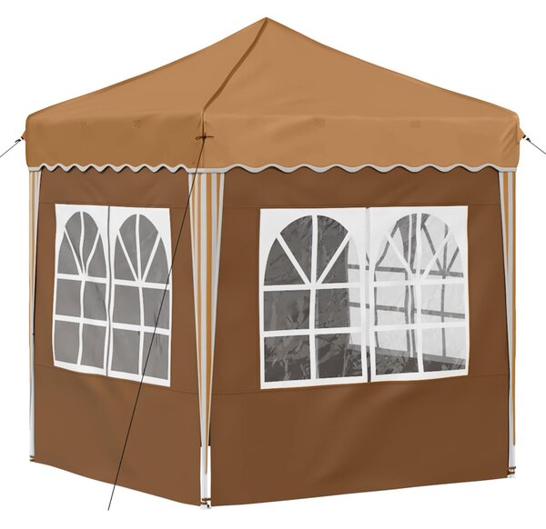 Parti sátor 195 x 195 x 245 cm Bézs Oxford Szövet