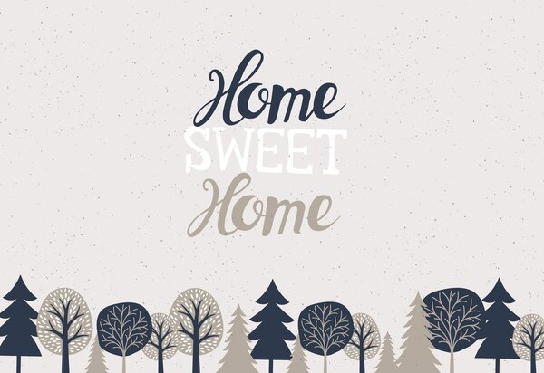 Fotótapéta - Home sweet home 4 (147x102 cm)