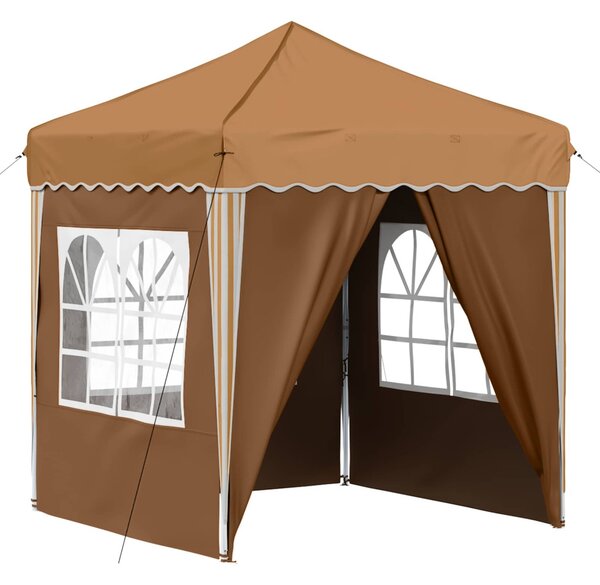 Parti sátor 195 x 195 x 245 cm Bézs Oxford Szövet