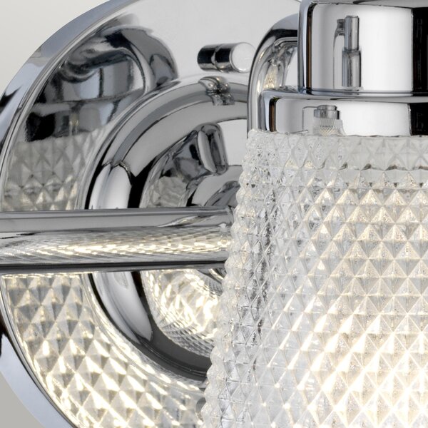 Quintiesse modern fürdőszobai lámpa hudson csiszolt króm elsqn-hudson3-bath IP44