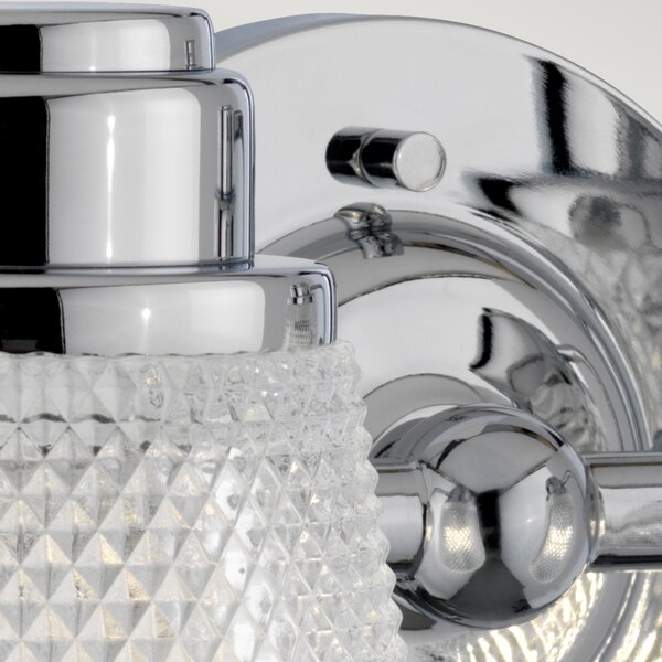 Quintiesse modern fürdőszobai lámpa hudson csiszolt króm elsqn-hudson2-bath IP44
