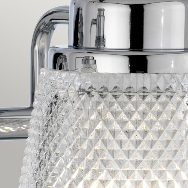 Quintiesse modern fürdőszobai lámpa hudson csiszolt króm elsqn-hudson2-bath IP44