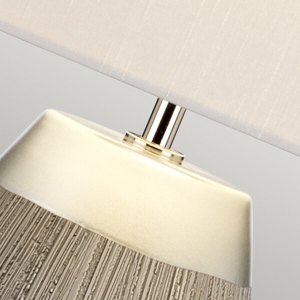 Quintiesse glamour asztali lámpa harrow ezüst elsqn-harrow-tl