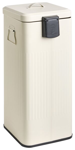Pedálos szemetes kuka 30 L ECOCOMFORT Fém Bézs