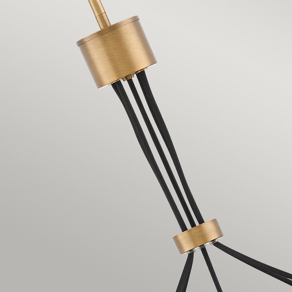 Quintiesse glamour modern függeszték ensemble csiszolt bronz elsqn-ensemble5p-bb