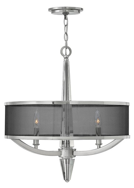 Quintiesse modern függeszték ascher fekete polírozott nikkel elsqn-ascher-3p