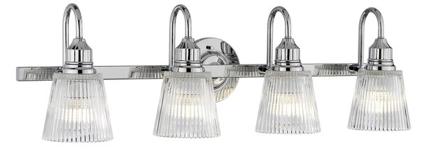 Quintiesse modern fürdőszobai lámpa addison csiszolt króm elsqn-addison4-bath IP44