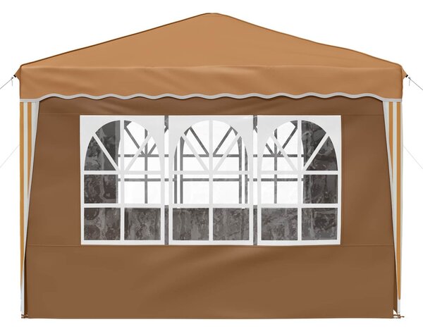 Parti sátor 288 x 288 x 245 cm Bézs Oxford Szövet