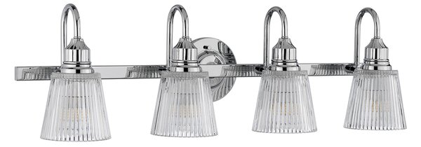 Quintiesse modern fürdőszobai lámpa addison csiszolt króm elsqn-addison4-bath IP44