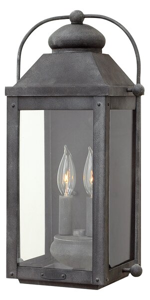 Quintiesse vintage kültéri fali lámpa anchorage antik cink elsqn-anchorage-m IP44