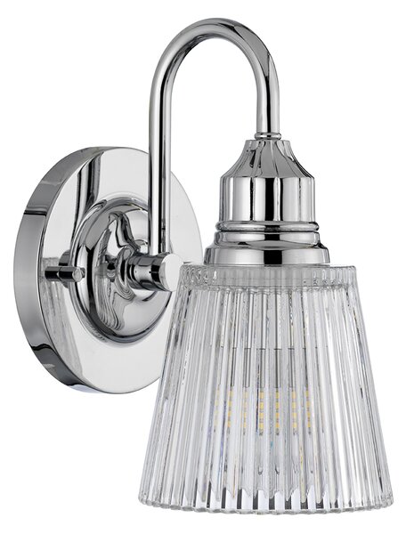 Quintiesse modern fürdőszobai lámpa addison csiszolt króm elsqn-addison1-bath IP44