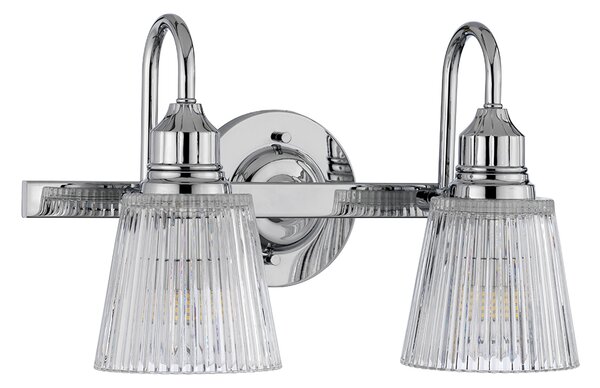 Quintiesse modern fürdőszobai lámpa addison csiszolt króm elsqn-addison2-bath IP44
