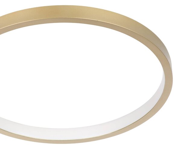 EGLO LED mennyezeti lámpa Gafares, arany, alumínium, 41 cm, távirányító CCT, dimmelhető, Sárgaréz / arany, Nappali / Étkező, Alumínium, Modern