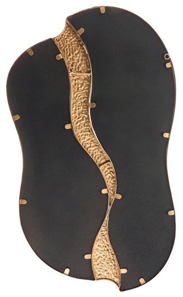 Falitükör TAWLEY 45 cm 76 cm Fém Arany