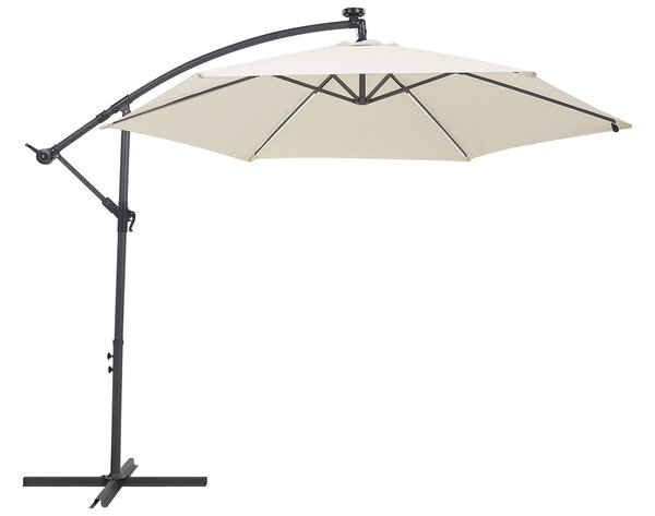 Napernyő LED 285 cm CORVAL Bézs