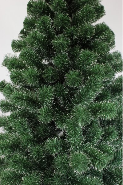 Élethű műfenyő – tűleveles, méregzöld árnyalat - 180 cm