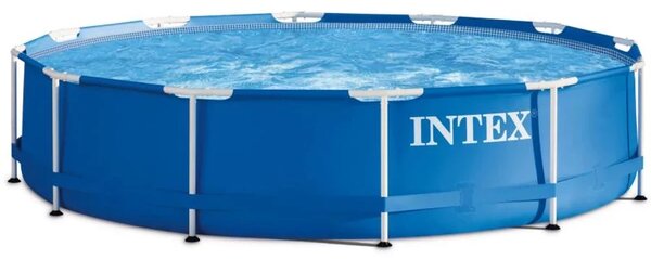 INTEX Metal Frame Pools medence vízforgatóval, 366 x 76 [cm]