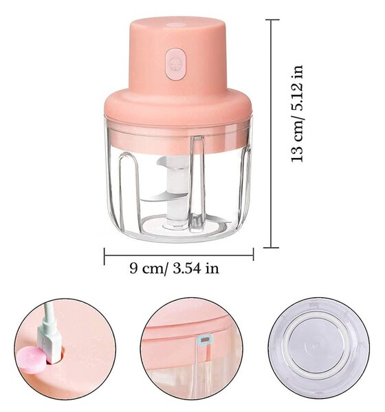 Vezeték nélküli elektromos aprító 250ml