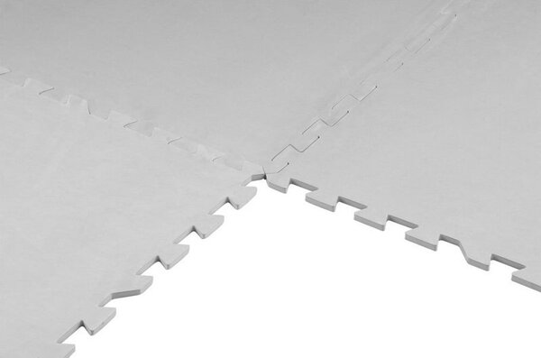 EVA extra erős szürke medence szőnyeg 500 x 500 x 8 mm (9 db)