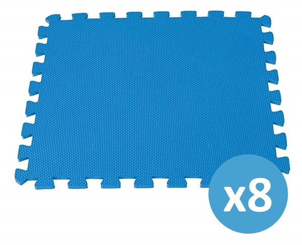 INTEX kék medence szőnyeg 2 m² , 10 mm vastagságú (8 db)