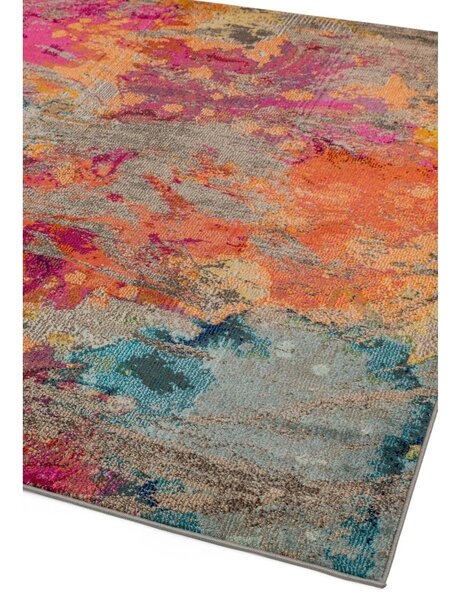 Piros szőnyeg 170x120 cm Colores Cloud - Asiatic Carpets