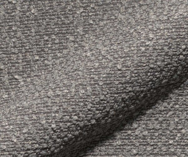 DELIFE Kárpitozott ágy Coperti 140x200 cm bouclé ezüstszürke