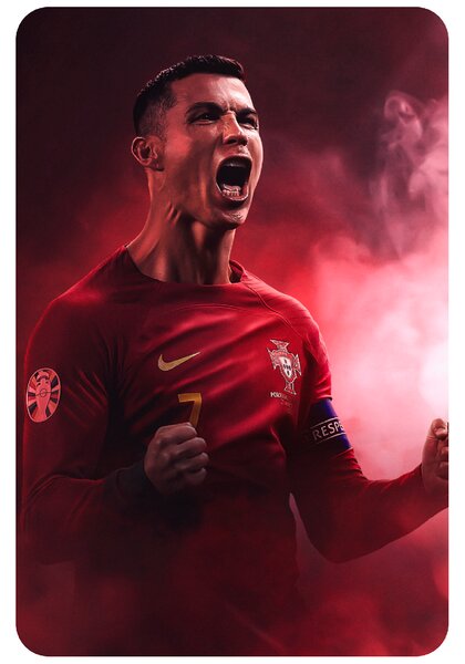 Textil falmatrica "Cristiano Ronaldo 3"