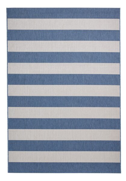 Kék-bézs kültéri szőnyeg 120x170 cm Santa Monica – Think Rugs