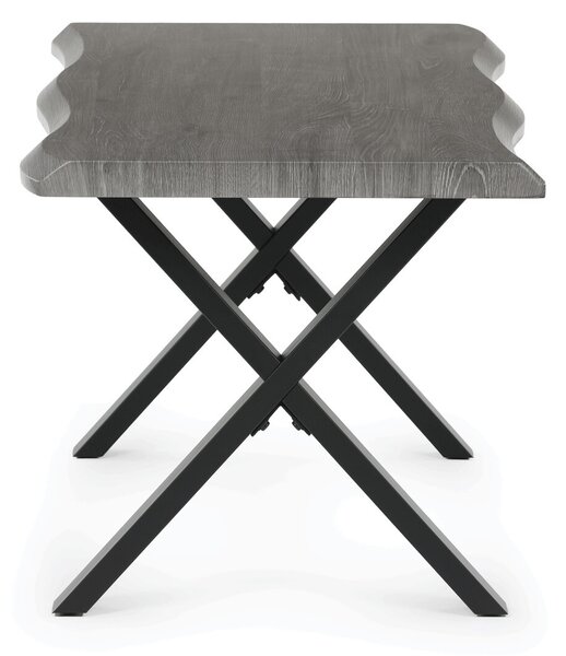 Konferenční stolek 60x120cm, mdf, šedá, CT-F4312 GREY