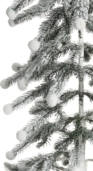 Kültéri dekoráció LED HASSLAN 125 cm Karácsonyfa Fehér