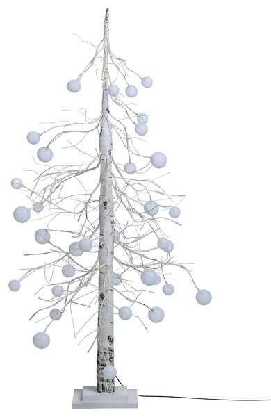 Kültéri dekoráció LED HOLAR 122 cm Karácsonyfa Fehér