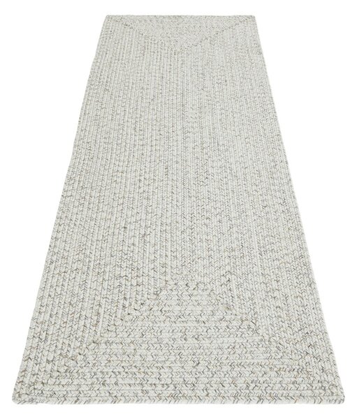 Fehér-bézs kültéri futószőnyeg 200x80 cm - NORTHRUGS