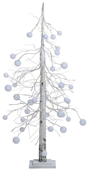Kültéri dekoráció LED HOLAR 122 cm Karácsonyfa Fehér