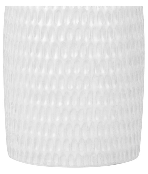 Dekor váza LINZI Kőcserép 25 cm Fehér