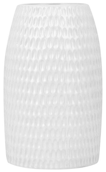 Dekor váza LINZI Kőcserép 25 cm Fehér