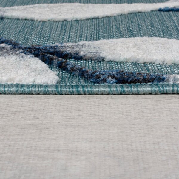Kék kültéri szőnyeg 290x200 cm Willow - Flair Rugs