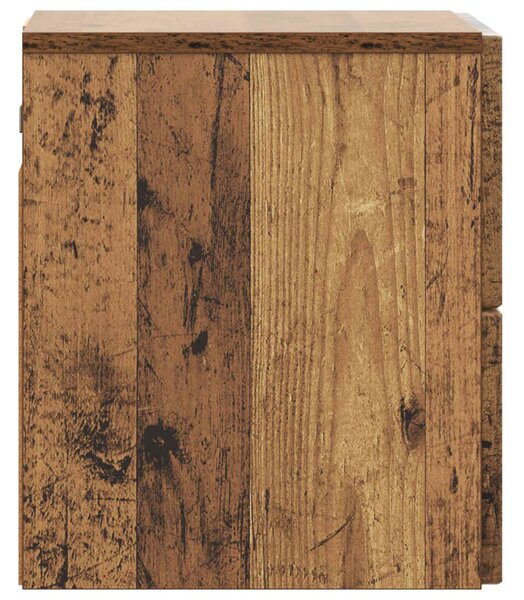 Fali éjjeli szekrény Antik Fa 33 x 34,5 x 40 cm Szerelt Fa