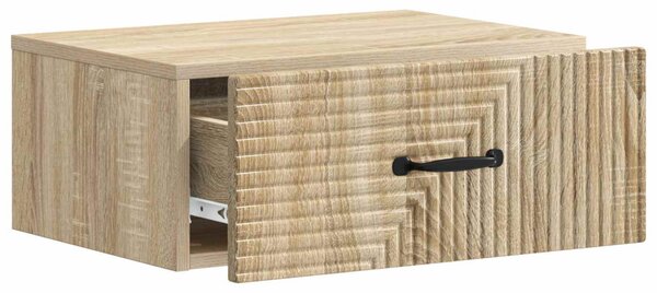 Fali éjjeli szekrény 2 pcs Sonoma Tölgy 49 x 34,5 x 20 cm