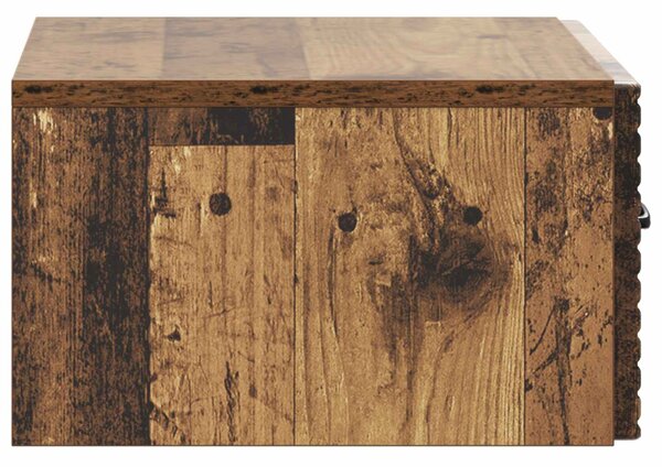 Fali éjjeli szekrény Antik Fa 49 x 34,5 x 20 cm Szerelt Fa