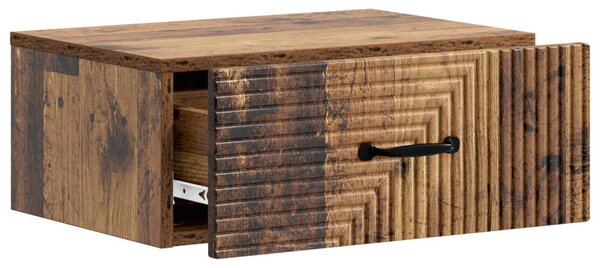 Fali éjjeli szekrény Antik Fa 49 x 34,5 x 20 cm Szerelt Fa