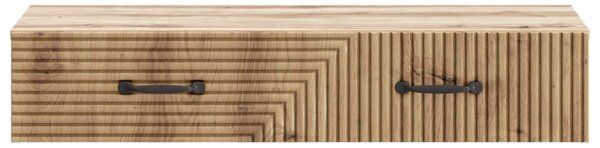 Fali oldaltábla Kézműves Tölgy 87,5 x 34,5 x 17 cm Szerelt Fa