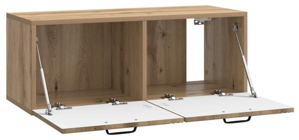 Fali TV szekrény Kézműves Tölgy 78,5 x 31 x 30 cm Szerelt Fa