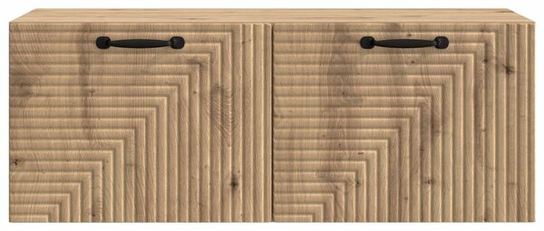 Fali TV szekrény Kézműves Tölgy 78,5 x 31 x 30 cm Szerelt Fa