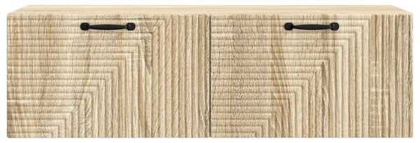Fali TV szekrény Sonoma Tölgy 98 x 31 x 30 cm Szerelt Fa