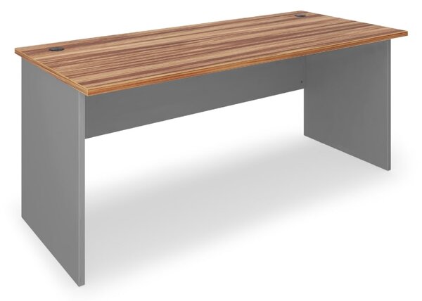 SimpleOffice asztal 180 x 80 cm, dió / szürke